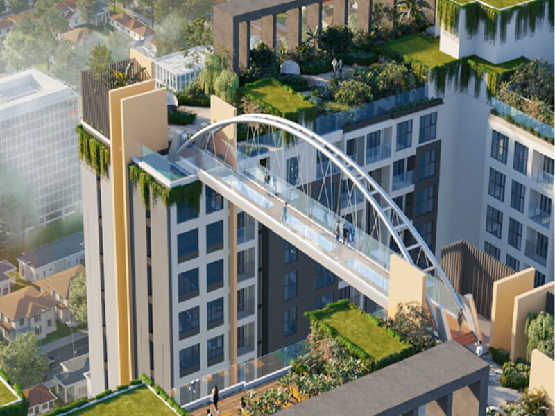 công viên view sông Đài quan sát happy one central